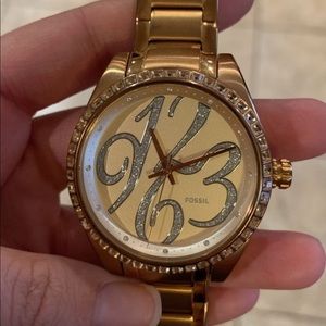 Fossil Rose Gold Watch